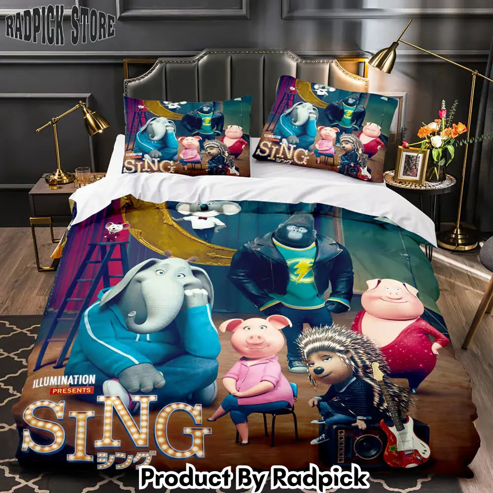 Sing2 bedding set quilt duvet cover pillowcase bedding sets for kids  rp0425256